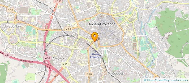 localisation de l'entreprise MT CONSTRUCTIONS à AIX-EN-PROVENCE