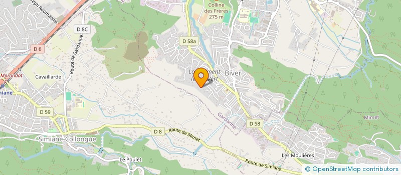 localisation de l'entreprise MT CONSULTING à GARDANNE