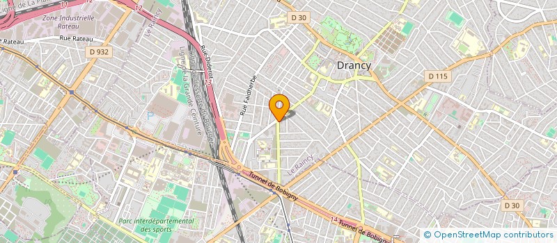 localisation de l'entreprise MT CONTROLS à DRANCY