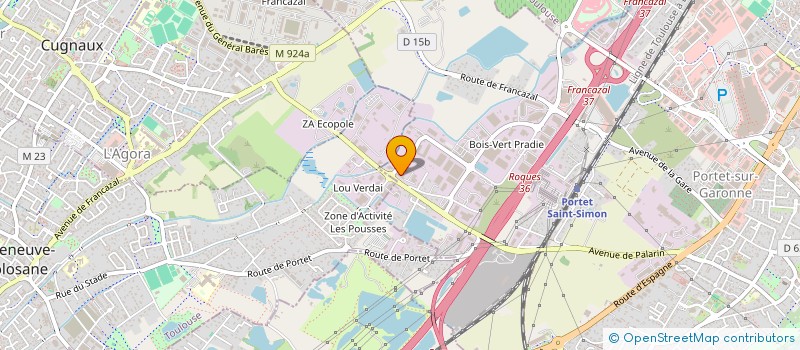 localisation de l'entreprise MT CUISINE ET AGENCEMENT à PORTET-SUR-GARONNE