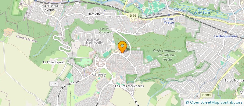 localisation de l'entreprise MT CUISINES  GIF-SUR-YVETTE