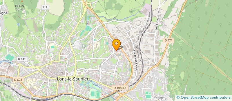localisation de l'entreprise MT DEBOSS AUTO  LONS-LE-SAUNIER