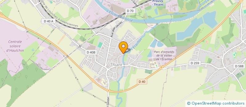 localisation de l'entreprise MT DENTISTE  THIANT