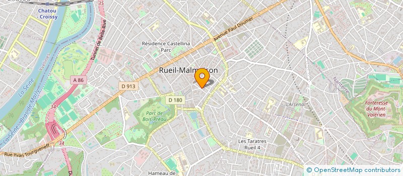 localisation de l'entreprise MT DIFFUSION à RUEIL MALMAISON