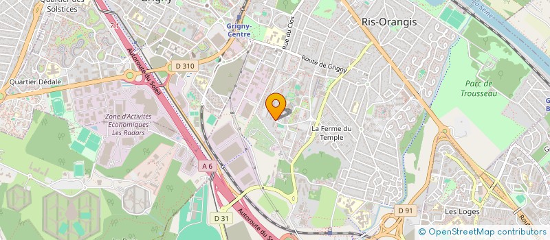 localisation de l'entreprise MT ECO ENERGY à RIS-ORANGIS