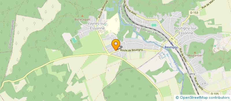 localisation de l'entreprise MT'ELEC  VAYRES-SUR-ESSONNE