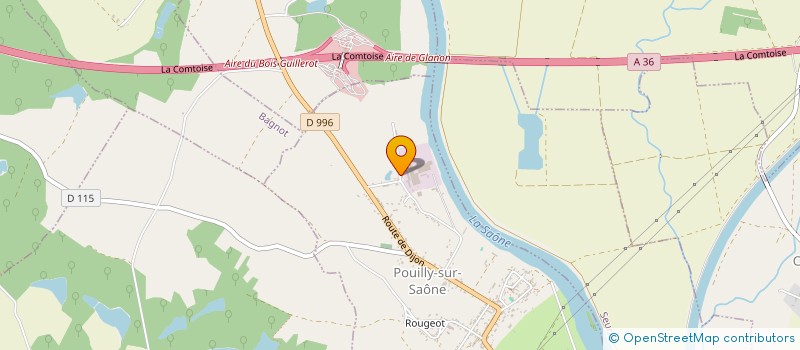 localisation de l'entreprise MT ELEC  POUILLY-SUR-SAONE