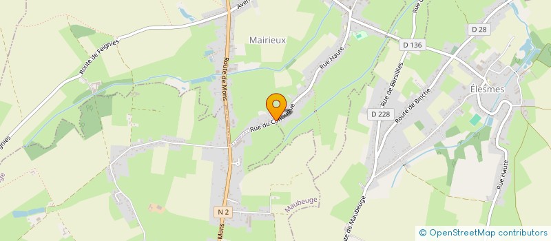 localisation de l'entreprise MT ENTREPRISES  MAIRIEUX