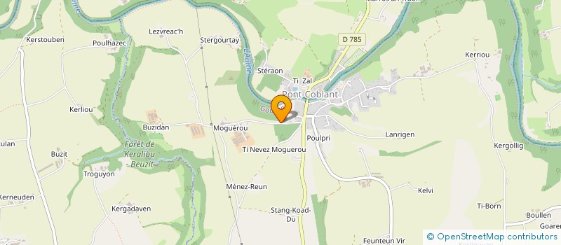 localisation de l'entreprise MT ERGO  GOUEZEC