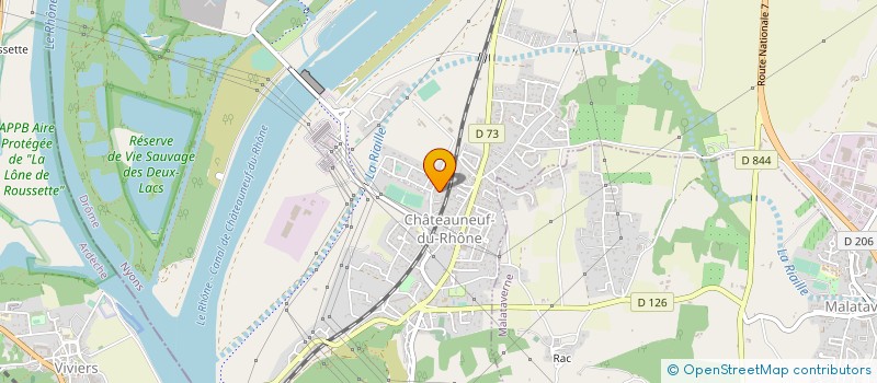 localisation de l'entreprise MT ESPACES VERTS  CHATEAUNEUF-DU-RHONE