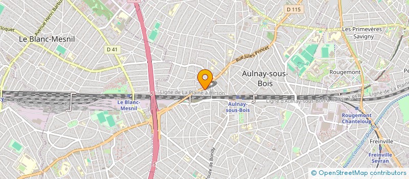localisation de l'entreprise MT FLUID à AULNAY-SOUS-BOIS