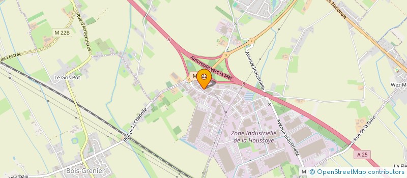 localisation de l'entreprise MT GERMAIN  LA CHAPELLE-D'ARMENTIERES