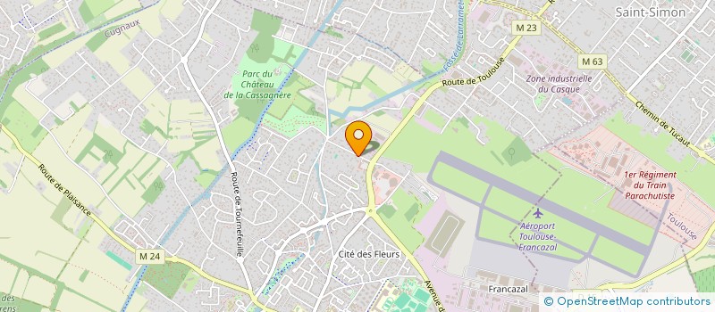 localisation de l'entreprise MT GIRONIS  CUGNAUX