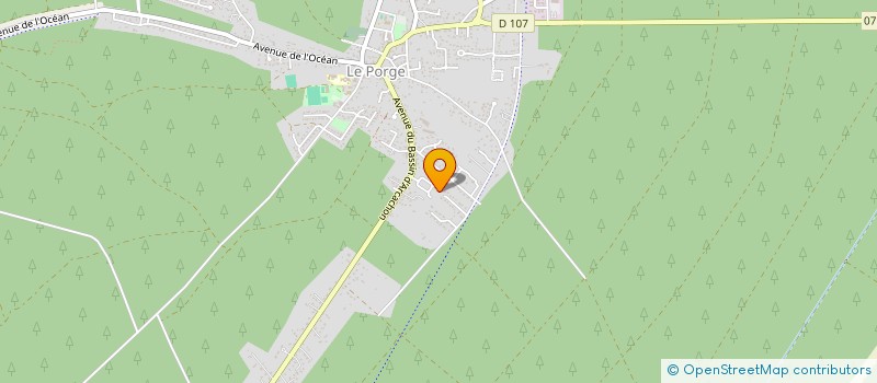 localisation de l'entreprise MT HOLDING  LE PORGE