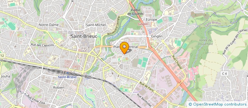 localisation de l'entreprise MT HOLDING à SAINT-BRIEUC
