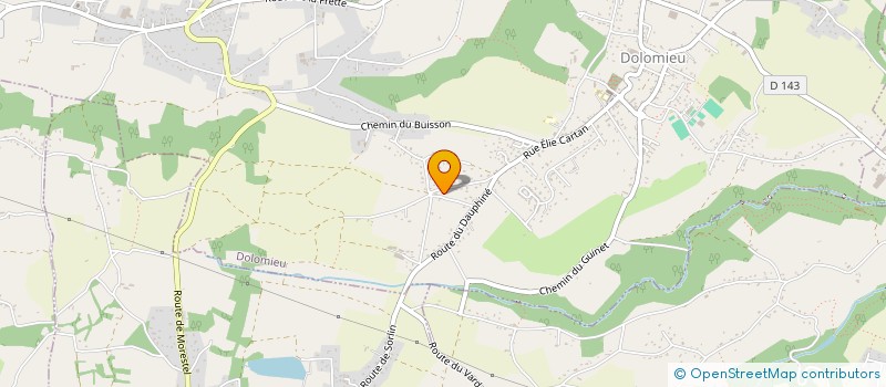 localisation de l'entreprise MT HORIZON  DOLOMIEU