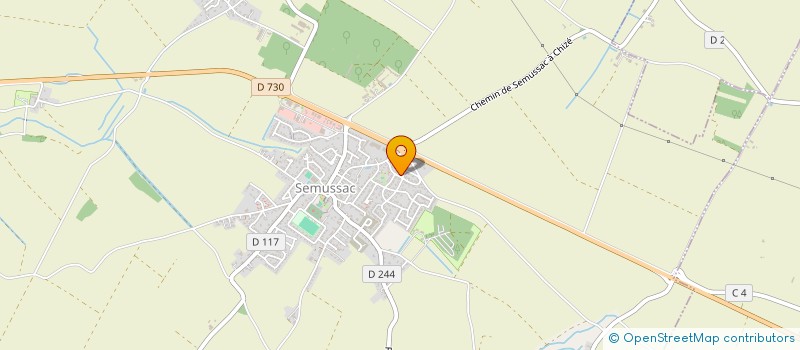 localisation de l'entreprise MT IMMO  SEMUSSAC