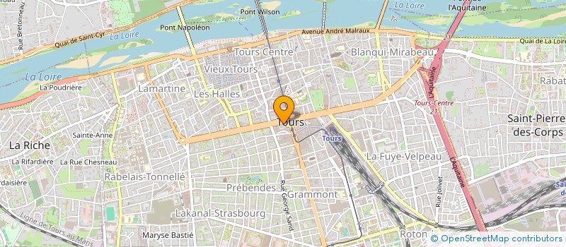 localisation de l'entreprise MT IMMO  TOURS