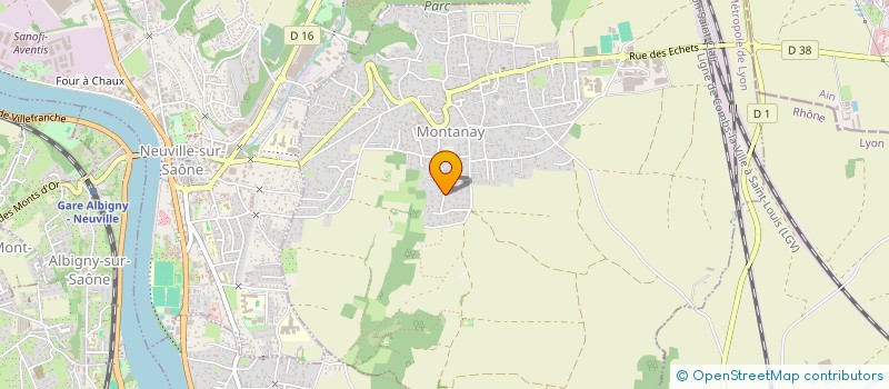 localisation de l'entreprise MT IMMO  MONTANAY