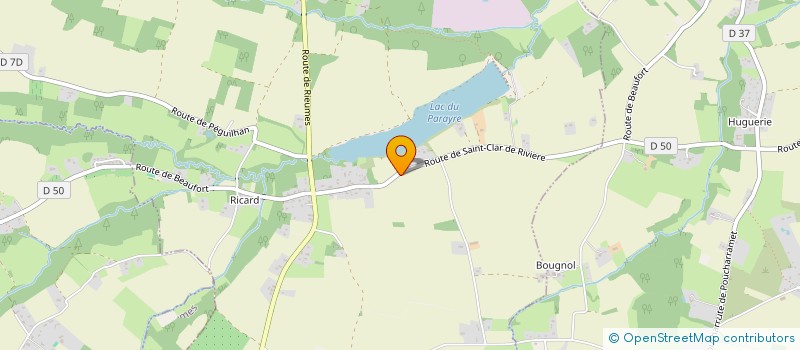 localisation de l'entreprise MT IMMOBILIER  SAINTE-FOY-DE-PEYROLIERES