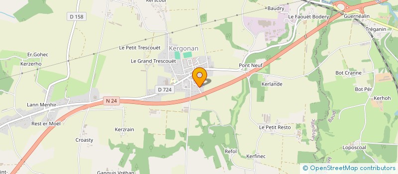 localisation de l'entreprise MT INGENIERIE  LANGUIDIC