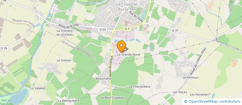 localisation de l'entreprise MT INTERNATIONAL à DIVATTE-SUR-LOIRE