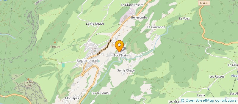 localisation de l'entreprise MT INVEST  SEPTMONCEL LES MOLUNES