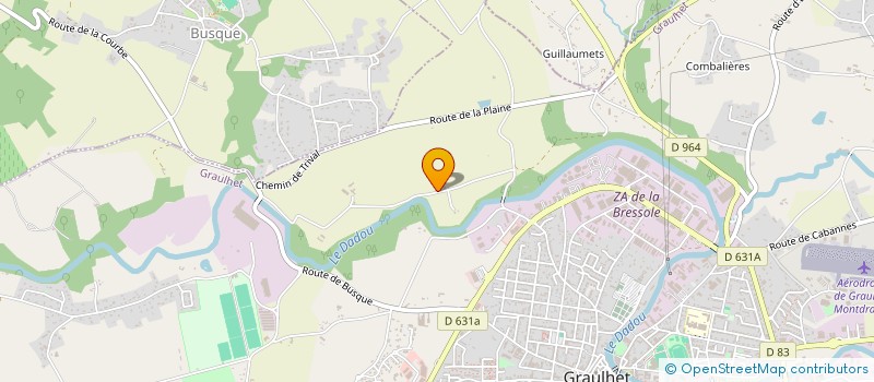 localisation de l'entreprise MT INVEST  GRAULHET