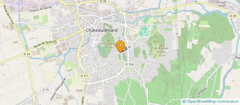 localisation de l'entreprise MT INVESTISSEMENT à CHATEAURENARD