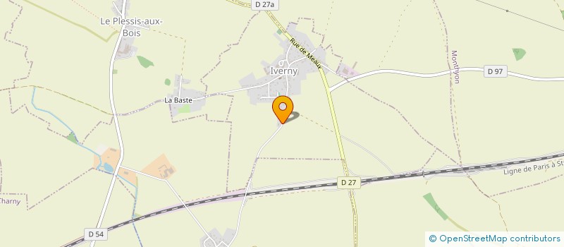 localisation de l'entreprise MT-LIFT à IVERNY