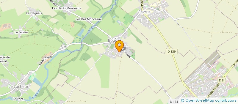 localisation de l'entreprise MT LOC  VAL D'ARRY