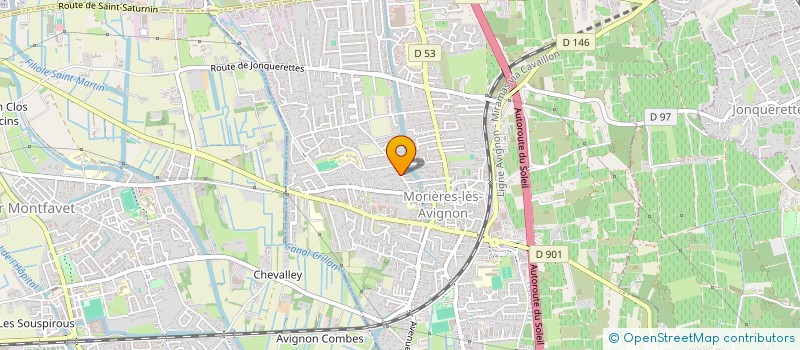 localisation de l'entreprise MT LOC  MORIERES-LES-AVIGNON