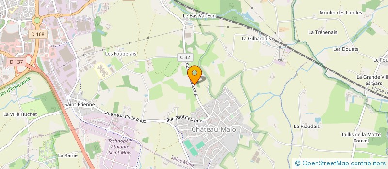 localisation de l'entreprise MT LUCAS  SAINT-MALO