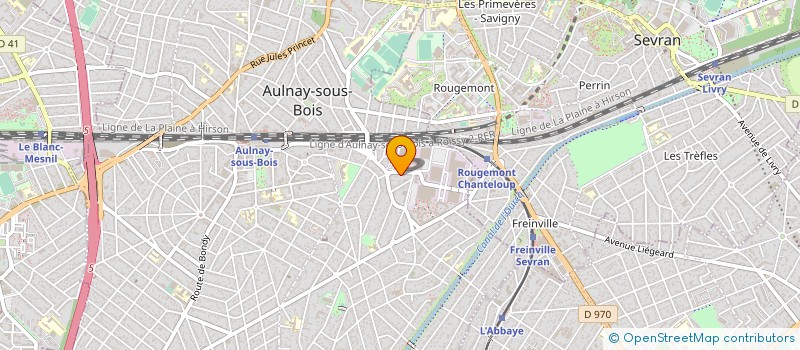 localisation de l'entreprise MT MONDIAL à AULNAY-SOUS-BOIS
