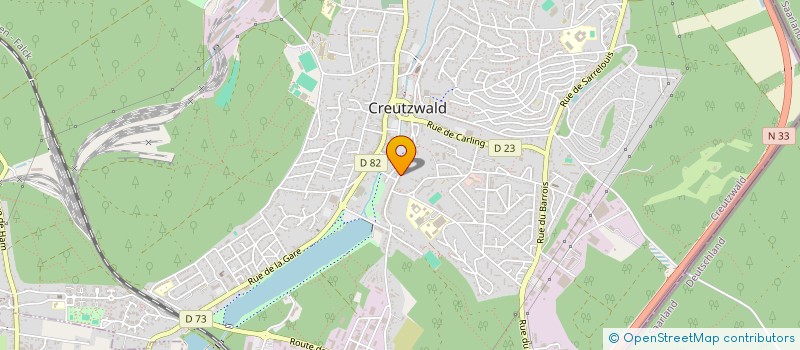 localisation de l'entreprise MT NASSAU  CREUTZWALD