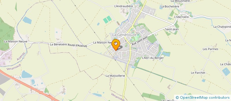 localisation de l'entreprise MT.OB.JP.  LA GENETOUZE