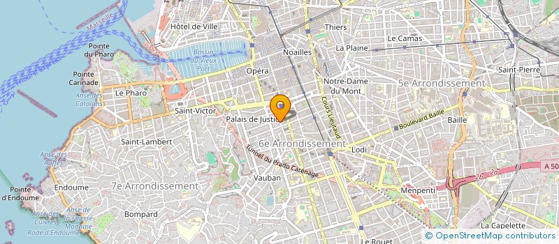 localisation de l'entreprise MT PARADIS à MARSEILLE