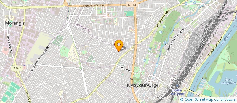 localisation de l'entreprise MT PATRIMOINE  JUVISY-SUR-ORGE