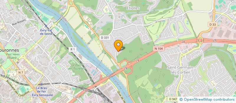 localisation de l'entreprise MT PATRIMOINE CONSEIL à ETIOLLES