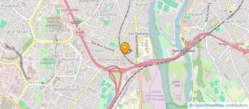 localisation de l'entreprise MT PLUS à TOULOUSE