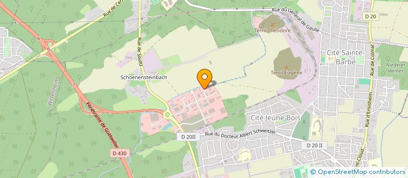 localisation de l'entreprise MT PULSE  WITTENHEIM