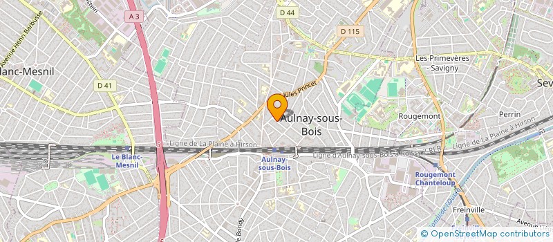 localisation de l'entreprise MT RAVALEMENT à AULNAY SOUS BOIS