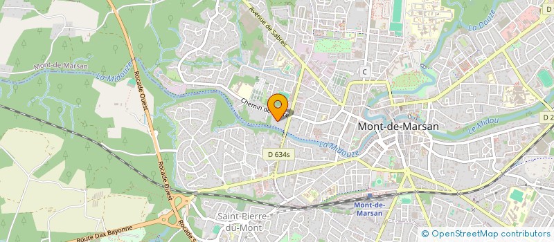 localisation de l'entreprise MT RECONVERSION & COACHING  MONT-DE-MARSAN