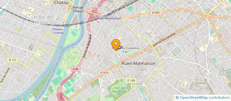 localisation de l'entreprise MT SECURE à RUEIL-MALMAISON