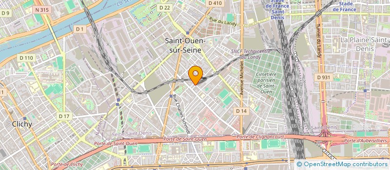 localisation de l'entreprise MT SERVICES à SAINT-OUEN-SUR-SEINE