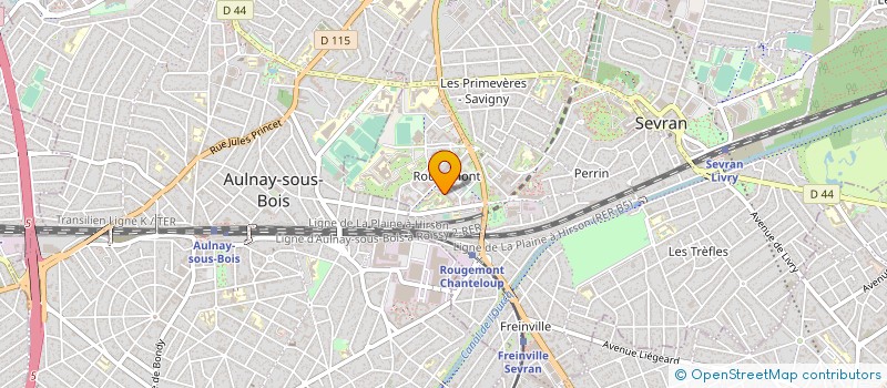 localisation de l'entreprise MT SERVICES  SEVRAN