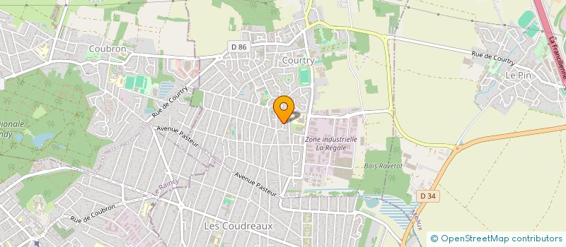localisation de l'entreprise MT SPK à COURTRY