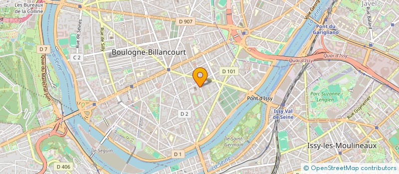 localisation de l'entreprise MT ST DENIS à BOULOGNE-BILLANCOURT
