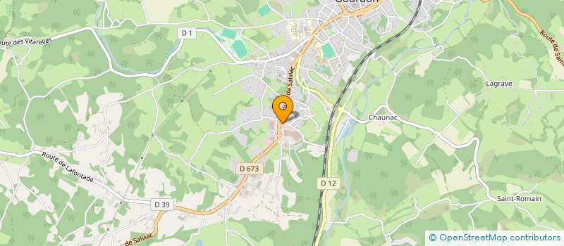 localisation de l'entreprise MT TRAINING  GOURDON