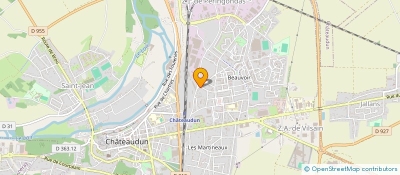 localisation de l'entreprise MT-TRANSITION à CHATEAUDUN